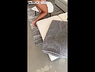 Owner of thick fuckstick captures on the phone anal sex with insatiable nymph Gia Derza 6