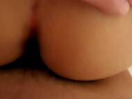 Innocent newcomer creampied after being drilled by skilled porn agent from behind 8