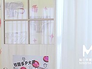 Slutty Japanese schoolgirl with perky tits hikes up her miniskirt to take classmate's dick at school  5