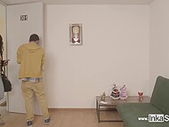 Dance lesson ends for inventive guy and curvy Latina girl with ardent sex on the couch 4