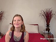 Hungry for sex amateur sluts demonstrate the way they like to lick pussies and ride dicks 8