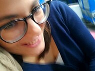 Eccentric guy whips out cock in the airplane and convinces nerdy stranger to give him a blowjob 4