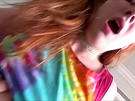 Naughty stepdaughter found nothing better to do than being banged by the cameraman 6