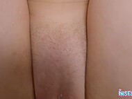 Innocent-looking blonde princess teases with her nude body and gets her sweet cunt plowed in POV 9