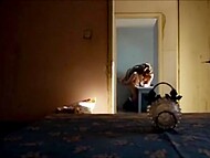 Excited Croatian brunette tempts her neighbor into passionate and quick lovemaking 5