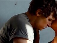 Excited Croatian brunette tempts her neighbor into passionate and quick lovemaking 7