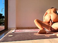 Delicious Polish takes off blouse and jeans so that friend sneaks into her and cums inside 10