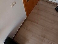 Polish man gives a relaxing handjob to himself watching homemade porn till he explodes with cum 11