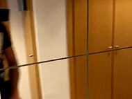 Cameraman doesn't coerce Polish babe into carnal fun with him but just jerks off to her and cums on the face 5