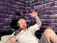 Sexy girl with big natural boobs and her man give an interview about their sexual life 10