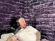 Sexy girl with big natural boobs and her man give an interview about their sexual life 11