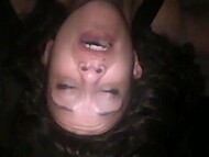 Charmer in corset is fucked by black boy and cums due to his huge cock in the shaved pussy 10