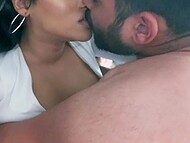 Amateur porn movie about pleasures of Arab doll during holiday in a resort with the boyfriend 9