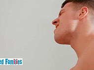 Four gays meet in the bedroom to have unstoppable group sex full of ass drilling and not only 6