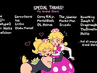 Pretty blonde shemale with huge fuckstick fucks obedient trans friend in the bedroom 10