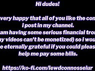 Pretty blonde shemale with huge fuckstick fucks obedient trans friend in the bedroom 11