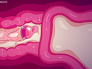 Pretty blonde shemale with huge fuckstick fucks obedient trans friend in the bedroom 4