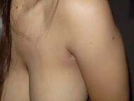 Raven-haired Italian babe gives a passionate blowjob and rides cock in the POV porn video 11