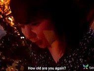 Japanese cutie with nice tits turns out to be a slut who loves promicuous sex 4