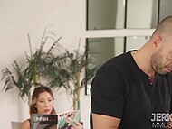 Lustful Asian lady activates the robot in order to experience the delights of hot sex and blowjob 4