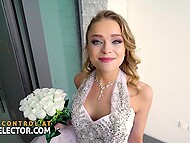 Hot compilation with sexy brides in stockings who love POV fucking in nice positions and blowjobs 8