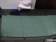 Elderly gyno doctor and sultry big-assed nurse treat hot busty patient with dick and cunnilingus 5