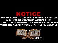 Happy cuckolds sit and watch their filthy slutty wives getting fucked by muscular black stallions 5