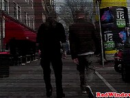 Dude visited famous Red Lights district in Amsterdam and found a professional hooker to copulate with 4