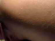 Slut in a corset blows a crowd of studs and has her ass and vagina destroyed with numerous dicks 11