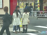 Japanese MILFs moan with pleasure when men lick their twats and use various sex toys to play with the slits 7