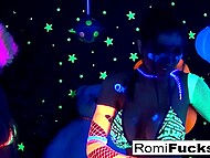 Dani Daniels and her gorgeous girlfriend show each other their big tits and shamelessly lick wet clits 10