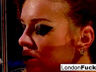 Vivid Asian hussy London Keyes makes hot lesbian love to her sultry girlfriend making the bitch moan with joy 6