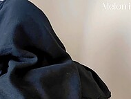 Curvaceous Muslim tart has no money to pay the rent so she suggests her mouth and pussy instead 6