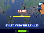 Amateur teen brunette plays a video game and gradually gets naked as losing the levels on camera 11