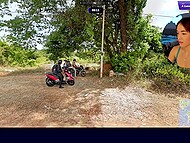 Amateur teen brunette plays a video game and gradually gets naked as losing the levels on camera 7