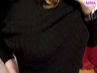 After shoplifting, Russian cutie Anna Sibster gets punished by getting her mouth and pussy fucked 4