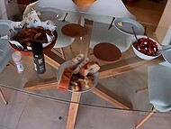 Amateur couples make home videos of their hot vacation and never-ending group fucking on camera 4