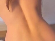 Date on the beach smoothly develops into fucking, which brings a lot of pleasure to a busty brunette 7