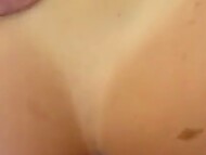 Dude drills sexy chick’s twat from behind while she is busy lucking her girlfriend’s cunt in POV threeway 10