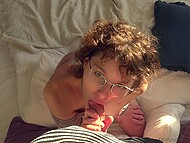 The dude caught his teen stepsister smoking and uses her anal hole and mouth while parents are away 4