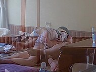 Married Japanese female melts with fantastic sensations during oral foreplay with hubby and fucks like a whore 4