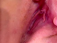 Dude plays with juicy red-haired pussy of his girlfriend and licks it properly till the babe gets off 10