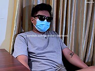 Uninhibited Asian hottie invited a guy to her place to blow him and swallow his cum in amateur POV 11