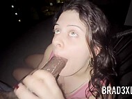Black man mercilessly pounds tight anal of his white girlfriend, who later takes black dick in her mouth 4