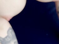 Right after cunnilingus black man stuck a big dick into the trimmed pussy of his white girlfriend 4