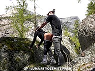 Adorable Asian babe Luna Okko exposes her flexible body and shows the way she takes a cock in doggy style 8