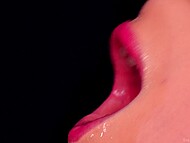 Erect cock of the stud seems so tasty for the amateur blowjob slut that she swallows cum from it 11