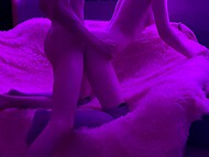 Sexy student in stockings offered her friend to prepare for exams, but instead they had hot sex 9