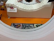 Tanned Latina with big ass Daniella Motta takes dick into anal, while her lover captures fucking in POV 6