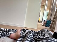Slutty Italian stepmom with huge melons blackmails her naughty son on fucking while hubby’s away 8